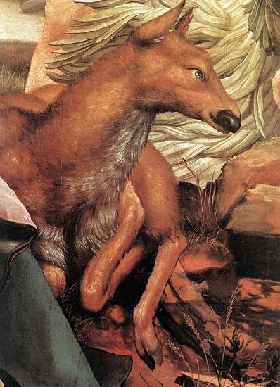 Matthias Grunewald Sts Paul and Anthony in the Desert oil painting picture